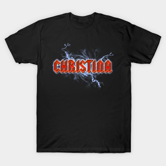 Hard Rock Christina T-Shirt by Eggy's Blackberry Way